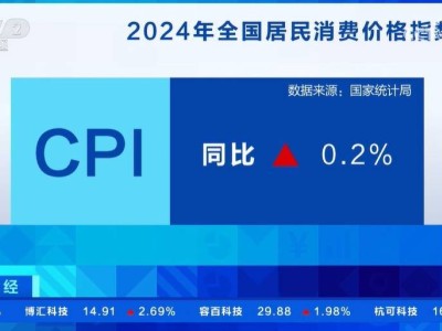 2024年CPI温和上涨0.2%，2025年物价水平有望合理回归？