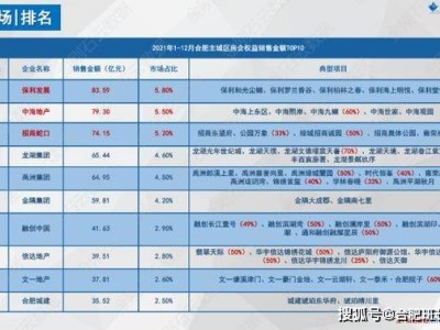 合肥楼市风云录：从房企洗牌到品质跃升，市场经历了什么？