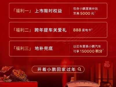 小鹏P7+新年限时优惠，补贴后低至16.68万元，心动不如行动！