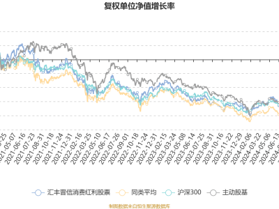 汇丰晋信消费红利股票2024Q4业绩出炉：利润微增，净值微涨0.04%