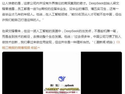 DeepSeek：应届生力量崛起，人工智能领域新星闪耀