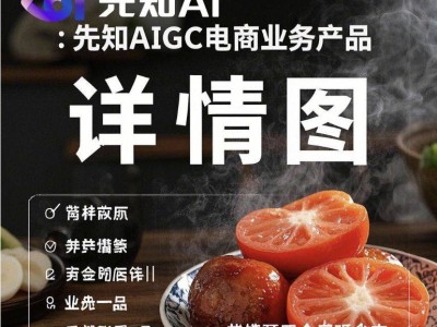 先知AIGC：重塑电商详情图，助力商品销售飞跃新高度！