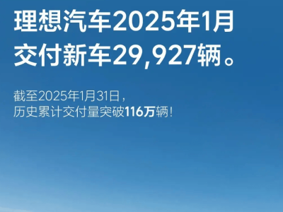 理想汽车1月销量微降，市场波动还是失速前兆？