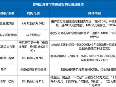 2025新能源车市火药味浓，春节后降价潮预示着何种行业变革？