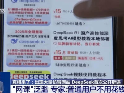 DeepSeek课程热背后的乱象，普通用户真的需要学吗？