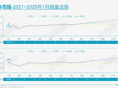 1月车市遇冷销量下滑，自主品牌份额逆势增至61%！价格战还会打响吗？