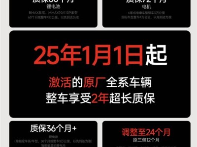 九号电动售后服务大升级！24个月超长质保，骑行无忧新时代