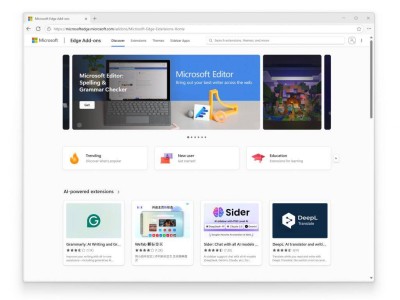 微软Edge浏览器扩展商店大变身，全新界面与功能升级来袭！
