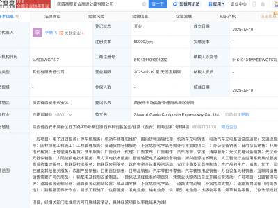 陕建股份等新设高速公路公司，注册资本6亿元