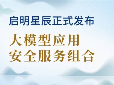 启明星辰：大模型时代，安全服务组合筑牢智能基建底线