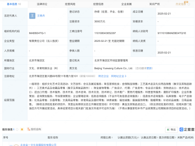 ST金一全资控股新公司，北京越王文化涉足技术进出口