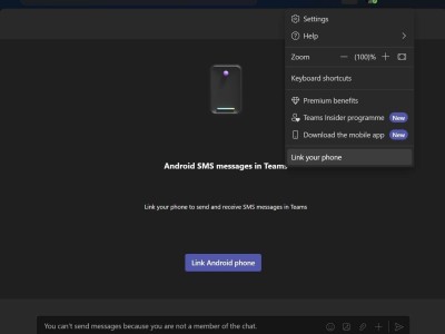 微软Teams将停用“Link your phone”，用户需转向“Phone Link”应用