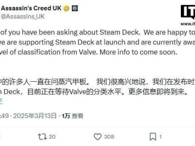 《刺客信条：影》首发将支持Steam Deck，育碧突然改口引期待