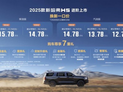 2025款新哈弗H5霸气上市！全系四驱配黑化套件，起售价亲民仅14.78万起