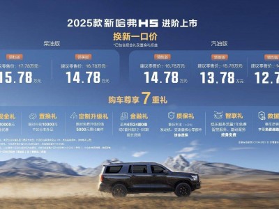 2025款哈弗H5焕新登场：黑化外观+配置大升级，驾驶体验再升级！