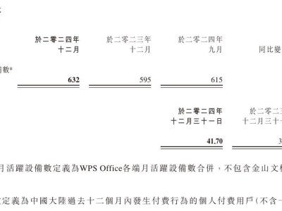 金山软件2024年业绩亮眼：营收破百亿，归母利润大增221%！