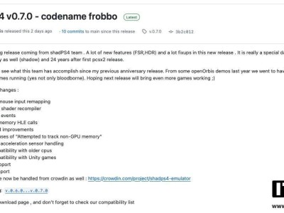ShadPS4模拟器0.7.0版大升级：AMD FSR与HDR加持，游戏体验再升级！