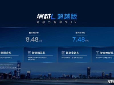 吉利缤越L超越版燃爆上市！7.48万限时抢，全球钢炮再升级