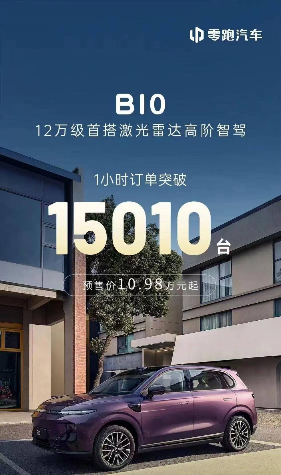 零跑B10车型图